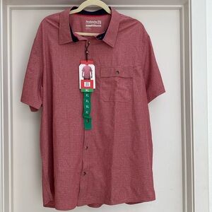 Avalanche Outdoor Supply Company Button down Red breathable shirt size XL